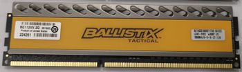 Crucial Ballistix 4 GB (1 x 4 GB) DDR3-1866 Black / Yellow PC RAM