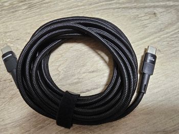 Naujas 100W , kabelis Type C to Type C 3 metrai