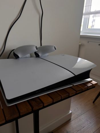 Playstation 5 Slim Digital Edition, Black & White, 825GB