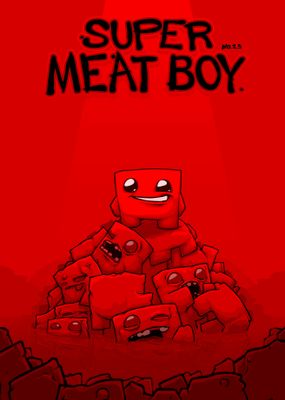 Super Meat Boy game cover