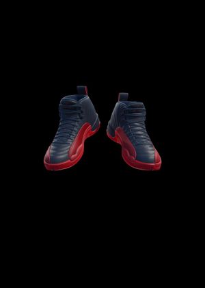 Fortnite - Air Jordan 12 'Black/Varsity Red' Shoes (DLC) Epic Games Key GLOBAL