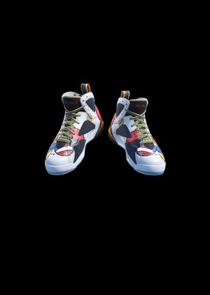 Fortnite - Air Jordan 7 'White/Black/Metallic Gold' Shoes (DLC) Epic Games Key GLOBAL