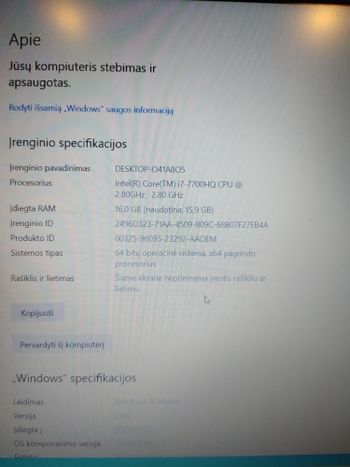 Acer aspire VX 15  for sale