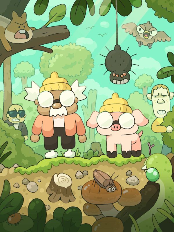 Forage, Fight, and Play Hermit and Pig for Free