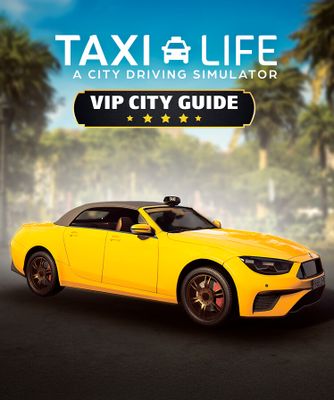 Taxi Life: A City Driving Simulator - VIP City Guide (DLC) cover