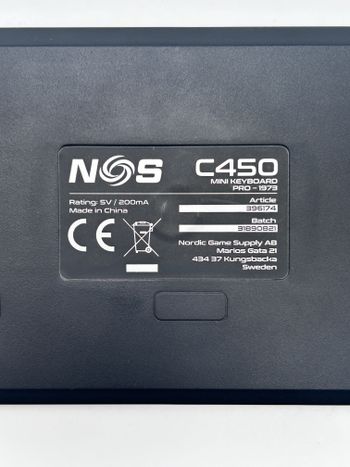 NOS C450 MINI Pro-1973 Gaming Mechaninė Klaviatūra