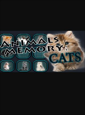 Animals Memory: Cats game cover
