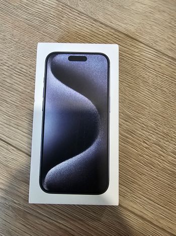 Apple iPhone 15 Pro Blue Titanium 128Gb Dežutė