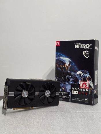 Sapphire Radeon RX 570 8 GB 1168-1340 Mhz PCIe x16 GPU