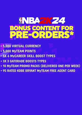 NBA 2k24 Pre-Order Bonus (DLC) cover