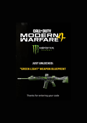 Call of Duty: Modern Warfare 4 - Green Light Weapon Blueprint (DLC) (PS4/PS5/XBOX ONE/XBOX SERIES X/PC) Official Website Key GLOBAL