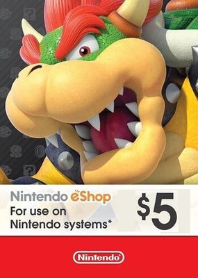 Nintendo eShop Card 5 USD UNITED STATES