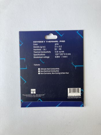 Thermalright Extreme Odyssey Thermal Pad 120x120x2.5mm termopadai