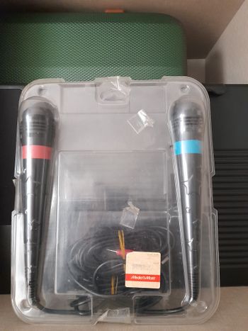 Micrófonos singstar videoconsola PlayStation 2
