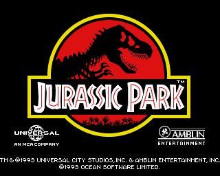Jurassic Park SEGA Mega Drive for sale