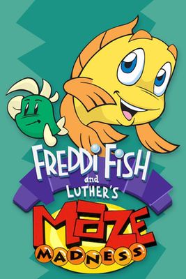 Freddi Fish and Luther's Maze Madness game cover