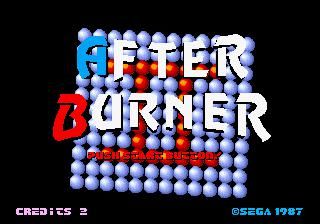 Redeem After Burner II SEGA Mega Drive
