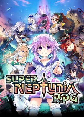 Super Neptunia RPG game cover