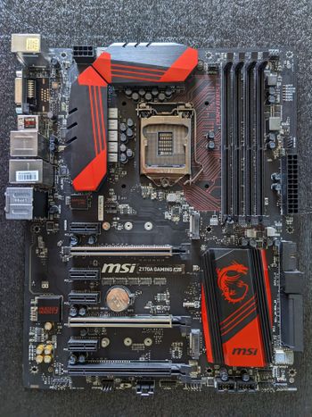 MSI Z170A GAMING M5 Intel Z170 ATX DDR4 LGA1151 3 x PCI-E x16 Slots Motherboard