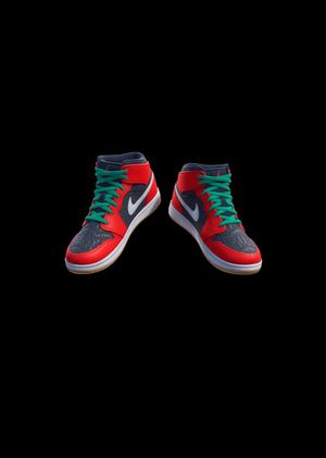 Fortnite - AJ1 Mid 'Holidays' Shoes (DLC) Epic Games Key GLOBAL