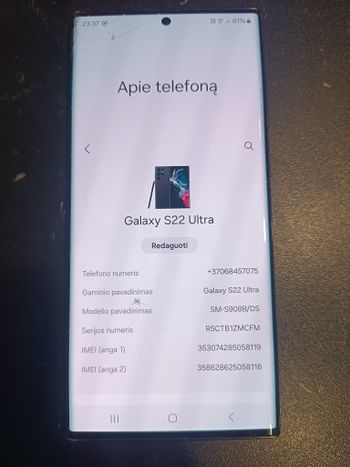 Samsung Galaxy s22 ultra