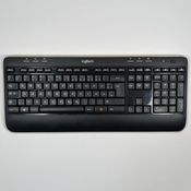 Logitech K520 Wireless Keyboard PC Mac Chrome Unifying Receiver Black