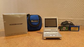 Game Boy Advance SP Silver