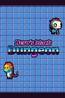Hero's black dungeon game cover