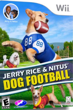 Jerry Rice & Nitus' Dog Football