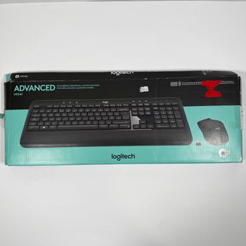 Logitech MK540 Advanced Wireless Keyboard and Mouse Combo 2.4 GHz Unifying