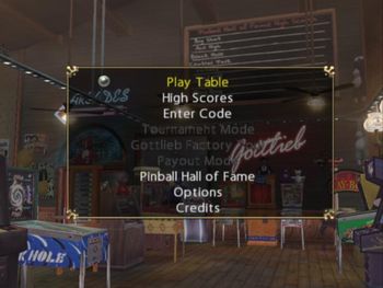 Gottlieb Pinball Classics Wii