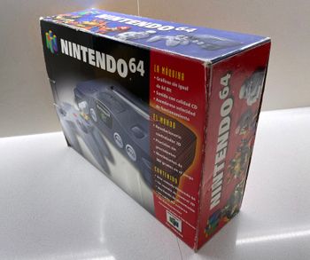 Caja externa N64 PAL España 64 Nintendo