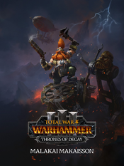 Total War: WARHAMMER III - Malakai – Thrones of Decay (DLC) (PC) Steam Key ROW