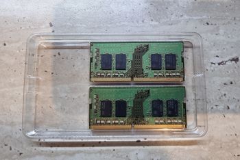 Samsung SO-DIMM 1.2V DDR4 16 GB Ram (2x8GB Ram) 2666MHz.