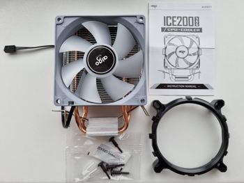 ICE200PRO procesoriaus aušintuvas – efektyvus ir pasiruošęs darbui!