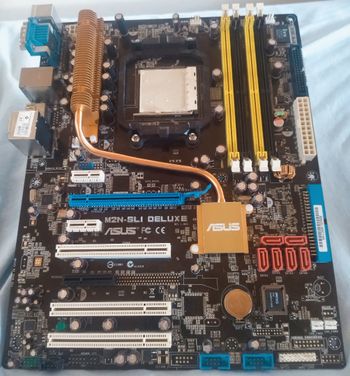 Asus M2N NVIDIA nForce 430 MCP ATX DDR2 AM2 1 x PCI-E x16 Slots Motherboard