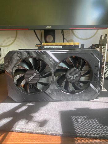 Asus GeForce GTX 1660 Ti 6 GB 1500-1800 Mhz PCIe x16 GPU