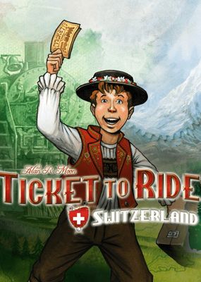 Ticket to Ride - Switzerland (DLC) cover