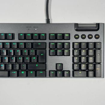Logitech G815 LIGHTSYNC RGB Mechanical Gaming Keyboard with Low Profile Switches for sale