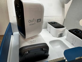 3 lauko kamerų komplektas 4k EUFY 3C (ekspo) for sale