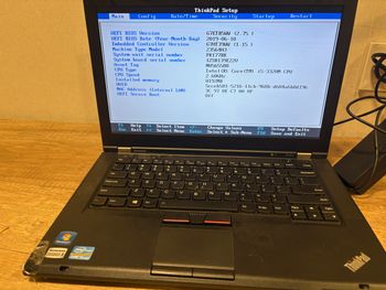 Lenovo i5-3320 8GB Ram W10p licenzija ir Dock