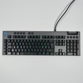 Logitech G815 LIGHTSYNC RGB Mechanical Gaming Keyboard with Low Profile Switches