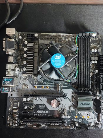 ASRock Z370M Pro4 Intel Z370 Micro ATX DDR4 LGA1151 2 x PCI-E x16 Slots Motherboard