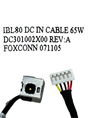 HP Compaq Precario C700 C740EM Laptop 5-pin Power Jack Cable DC301002X00