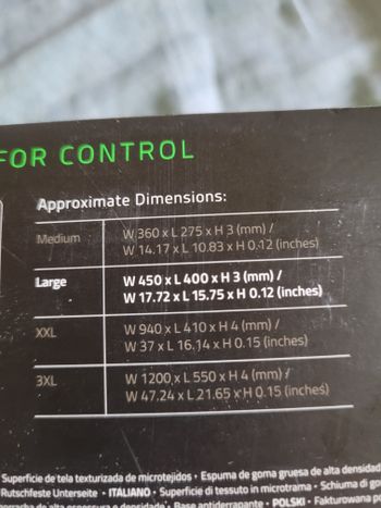 Razer gigantus v2 large for sale