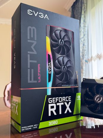 EVGA GeForce RTX 3080 10 GB 1440-1800 Mhz PCIe x16 GPU