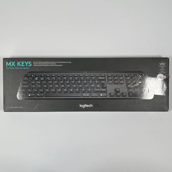 Logitech MX Keys Illuminated Wireless Keyboard with Bluetooth, USB-C - PC/Mac