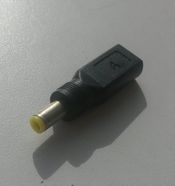 Adapteris, perėjimas iš USB-C į 5,5x2,5 jungtį for sale