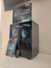 žaidimų kompiuteris Ryzen 5 5500/RTX 2060 Super 8gb/16 GB Ram/512GB SSD
