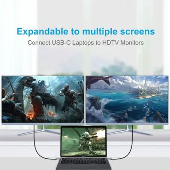 USB-C į to HDMI laidas Ilgis: 1,83 m  for sale